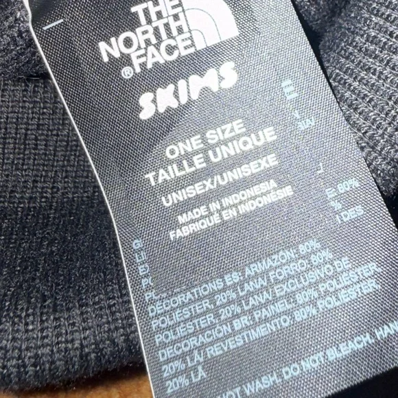 SKIMS X Northface black winter beanie - Picture 2 of 3